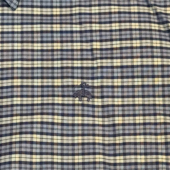 Brooks Brothers Tall Blue Casual Button Down Shirt - Picture 2 of 5